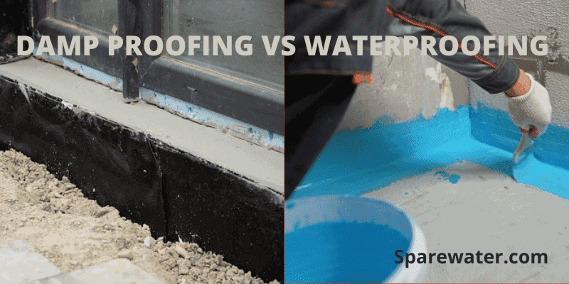 Damp Proofing Vs Waterproofing